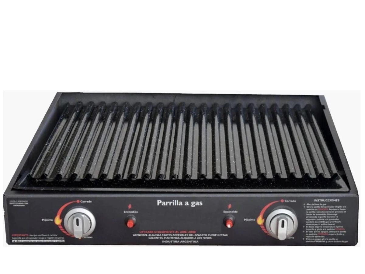 PARRILLA 1801 GE SIN TAPA EVERest sin base NUEVO  **6%