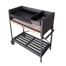 PARRILLA LE&Ntilde;A TROMEN CAMPO 120CM TABLA