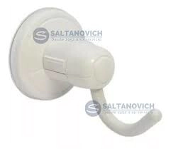 PERCHA PVC AGUACLARA BLANCO CON SOPAPA