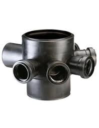 PILETA PATIO DESAGUE AWADUC NEGRO 7 ENTRADAS POLIANGULAR