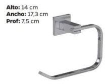 PORTA PAPEL PRING CUADR L.MONDRIAN T.DOM