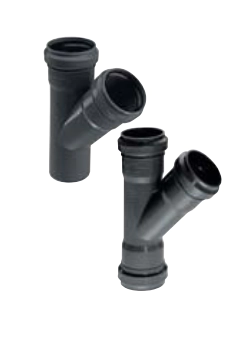 RAMAL Y DESAGUE  110X110 AWADUC NEGRO INTERP