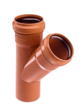 RAMAL Y DESAGUE  110X110 AWADUC ROJO MH ORING