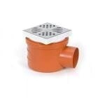 RECEPT&Aacute;CULO BALC&Oacute;N, DESAGUE, 63mm,  SILENTIUM