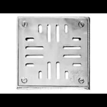 REJA PISO 10X10 BR.DELTA COLOR BRONCEC/M