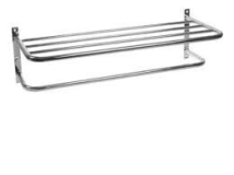 REPISA BA&Ntilde;O DACCORD  TOALLA  ACERO T.LAT  *10%