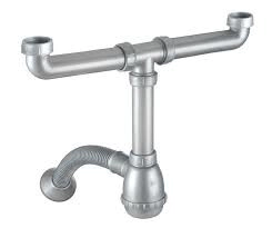 SIFON DOBLE PVC AWADUC GRIS 7229