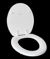 TABLA ASIENTO FLOR/PVC LAQUEADA  BLANCA  FLOWATER /VAITA  MDF