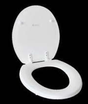 TABLA ASIENTO FLOR/PVC LAQUEADA  BLANCA  FLOWATER /VAITA  MDF