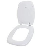 TABLA ASIENTO VOGUE HERRAJE CROMO LAQUEADA  BLANCO . DERPLA VOGUE