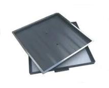 TAPA CAMARA 60X60 chapa/inox  C/TORN waterplast