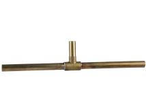 TE LAVATORIO  1/2X1/2 BRONCE COMUN sin tuercas