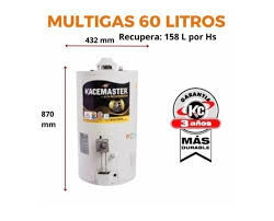TERMO 60L KACEMAST MULTIGas/SUP  colg/pie