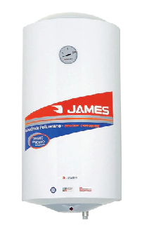 TERMOTANQUE ELECTRICO 40L JAMES 1500W REGULADOR TEMP INFERIOR COLGAR.