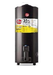 TERMO RHEEM 80L PIE TGNP080 GRIS Gas Nat