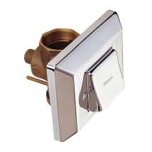 VALVULA DESCARGA PEIRANO CON TECLA TECNO CROMO 02010 COMPLETA