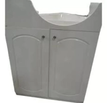 VANITORY AMUBE (AVIGNON), 65 BLANCO, 2 PUERTAS.PIE, SIN BACHA