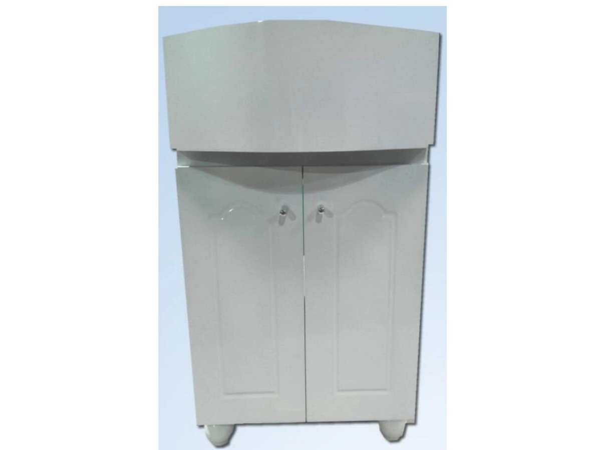 VANITORY LAQUEADO 50 2PUERTAS NOVA SIN CAJONES PRACT SIN BACHA  LINEA ECO ECO500