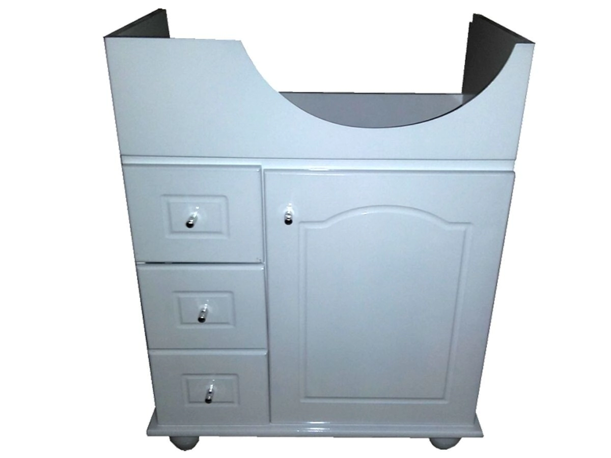 VANITORY LAQUEADO 65 AVIG NOVA BL.2P.1C.S/BACHAN