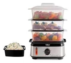 VAPORERA LILIANA AV925 3NIVELES+base inox+corte autom