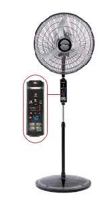 VENTILAD LILIANA PIE 20"REMOT DIGITAL VPD20R PIE REFORZADO