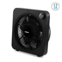 VENTILAD LILIANA TURBO VT12 12&acute;negro.CUADRado 55w3v 2a&ntilde;os garantia