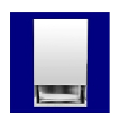 BOTIQUIN INOXIDABLE 1 CUERPO 30X40X8 HB C/REP 5003 **7%