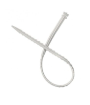 TIRILLA GOMA PARA MOCHILA SERRUCHO ECONOMICA BLANCA.