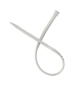 TIRILLA GOMA PARA MOCHILA SERRUCHO ECONOMICA BLANCA.