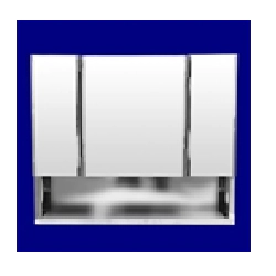 BOTIQUIN INOXIDABLE 3 CUERPO.55X45 HB C/REP5104    **7%