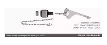 BOTON FERRUM ORIGINAL RED(FLOR/NIZA) C/TIRADO