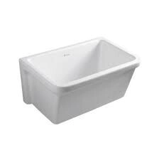 PILETA LAVADERO, FERRUM,  MED 535X375 CON FREGADERA