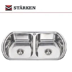 BACHA COCINA.2 STARKEN SEMICI75X47X20 ARRIBA