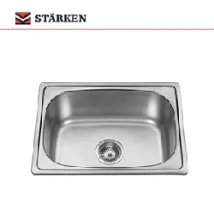 BACHA COCINA.1 INOX STARKE 50X36X19MATE *15