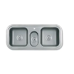 BACHA COCINA.3 INOX MIPILE 98X43X20 RECTA