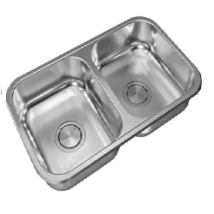 BACHA COCINA2 JOHNSON C28/18 60X34X18