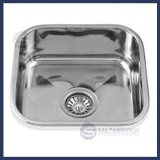 BACHA COCINA.1 INOX STARKEN 34X36X15 ACERO.BRILLANTE