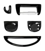 KIT AC LOZA  5PIEZA  DACCORD  NEGRO BOUTIQUE *10%