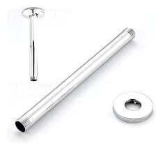 BRAZO LLUV BR RECTO 30 CM DELTA CROMO