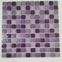 MALLA VIDRIO30X30 VIOLETAS *10