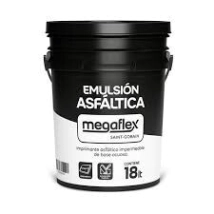 PINTURA EMULSION ASFALT X4KG MEGAFLEX