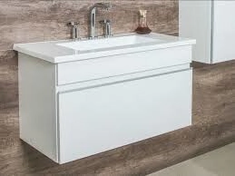 VANITORY LAQUEADO 75 NOVA COLGAR BLANCO CAJONER PRING