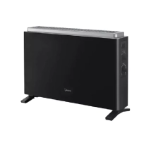 CALEFACTOR CONVECTOR MIDEA 2000W NEGRO P120BAE1