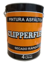 PINTURA ASFALTICA X4 LT CLIPPERFLEX