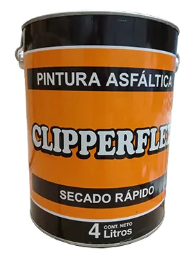 PINTURA ASFALTICA X4 LT CLIPPERFLEX