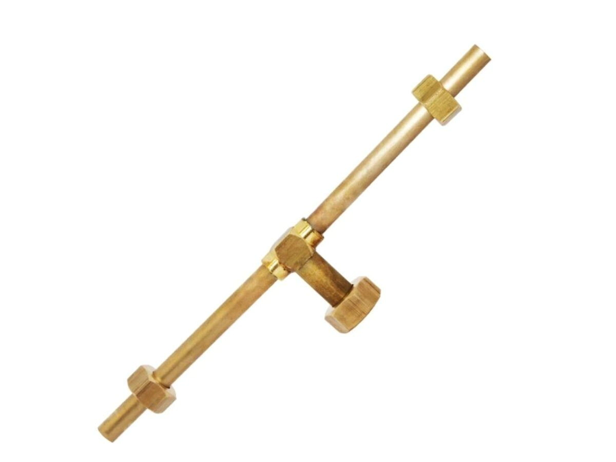 TE LAVATORIO 1/2X3/8 X 27CM CON TUERCAS bronce TEL1238