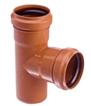 TE DESAGUE 110X63 AWADUC rojo MH