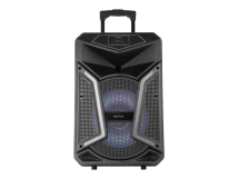 PARLANTE SMARTLIFE 12&acute;&acute; 1 VIA 30W SLPB112030 bluet+fm+led+bateria+microf+ control remoto 35x54cm