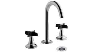 GRIFERIA LAVATORIO FV PETALO CRUZ NEGRA CIERRE CERAMICO 0207/M3NC