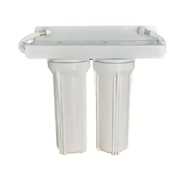 KIT PURIF.DE AGUA BAJO BAJO MESADA DOS ETAPAS 10% CARBON ACTIVADO Y SEDIMENTOS